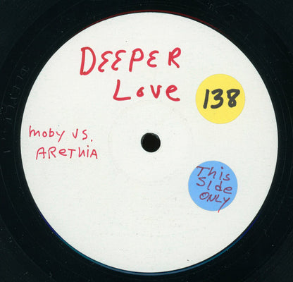 Moby Featuring Aretha Franklin : Go Deeper Love (12", S/Sided, Unofficial, W/Lbl)