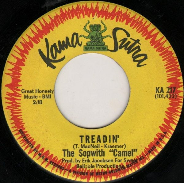 Sopwith Camel : Hello Hello / Treadin' (7", Single)