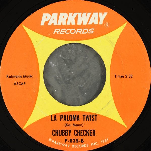 Chubby Checker : Slow Twistin' / La Paloma Twist (7", Single)