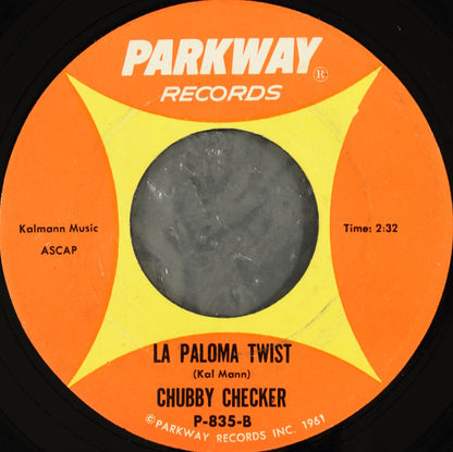 Chubby Checker : Slow Twistin' / La Paloma Twist (7", Single)