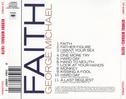 George Michael : Faith (CD, Album, DAD)