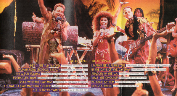 Various : The Flintstones (Music From Bedrock) (Cass, Album, CrO)