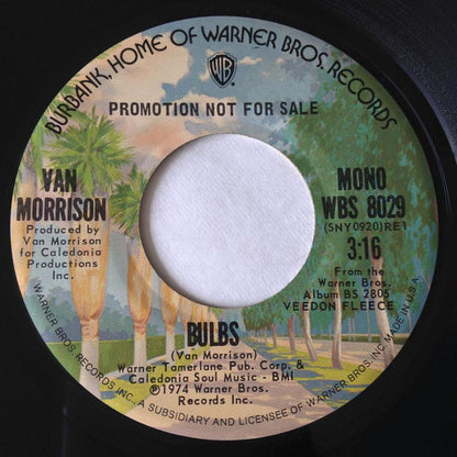 Van Morrison : Bulbs (7", Mono, Promo)
