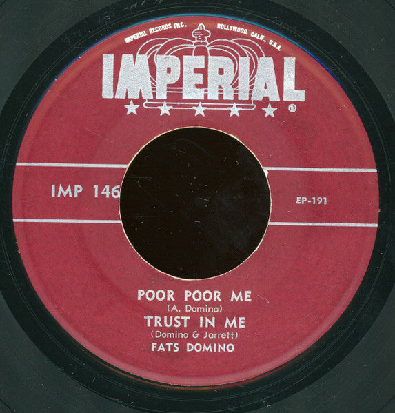 Fats Domino : This Is Fats Domino (7", EP)