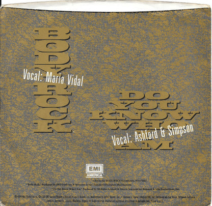 Maria Vidal / Ashford & Simpson : Body Rock / Do You Know Who I Am (7")