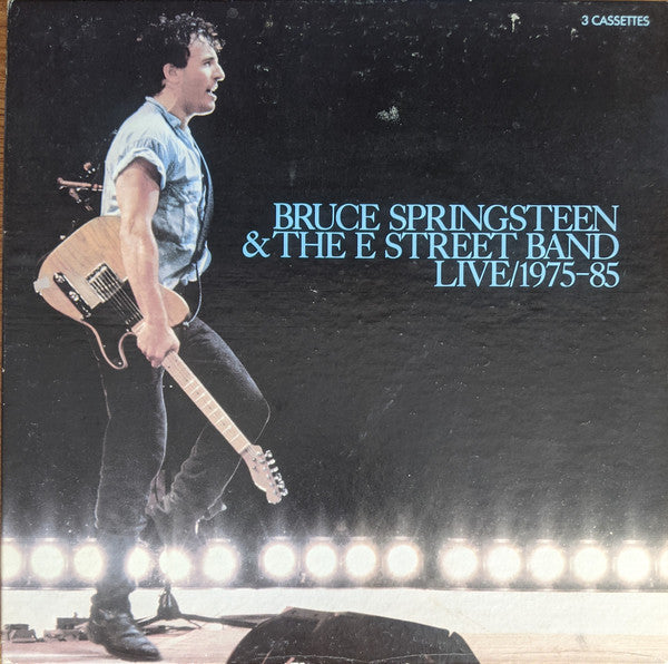Bruce Springsteen & The E-Street Band : Live/1975-85 (Box + 3xCass, Album, Tex)