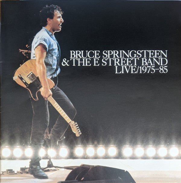 Bruce Springsteen & The E-Street Band : Live/1975-85 (Box + 3xCass, Album, Tex)