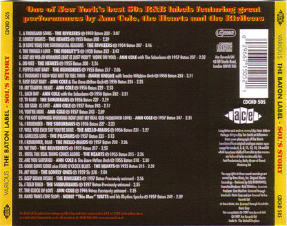 Various : The Baton Label - Sol's Story (CD, Comp)