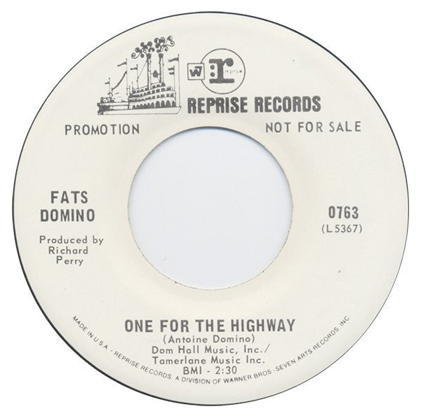 Fats Domino : Lady Madonna (7", Promo)