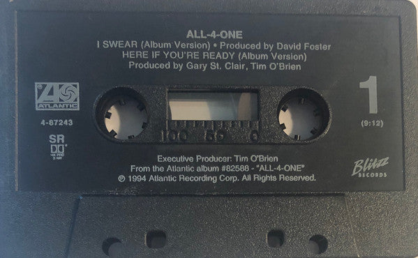 All-4-One : I Swear (Cass, Single, SR,)