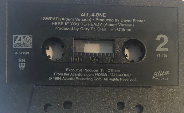All-4-One : I Swear (Cass, Single, SR,)