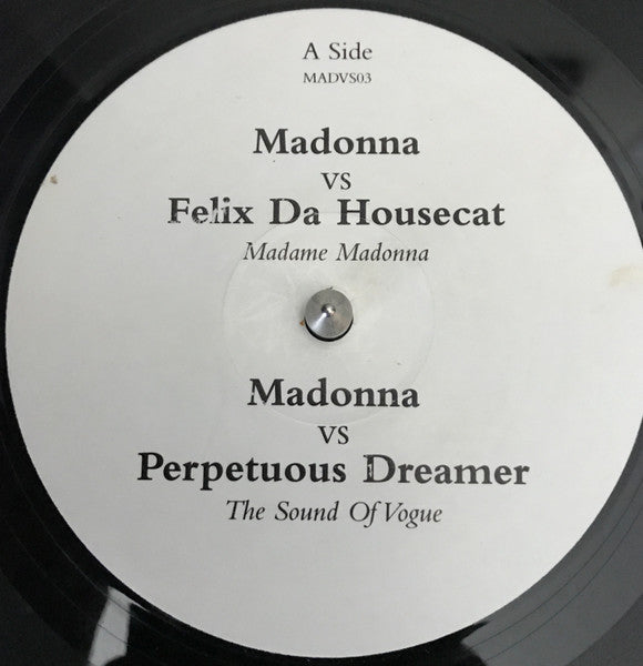 Various : Madonna Mash Up's (12", Unofficial)