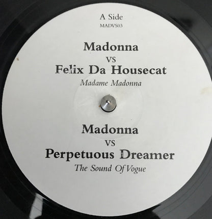 Various : Madonna Mash Up's (12", Unofficial)