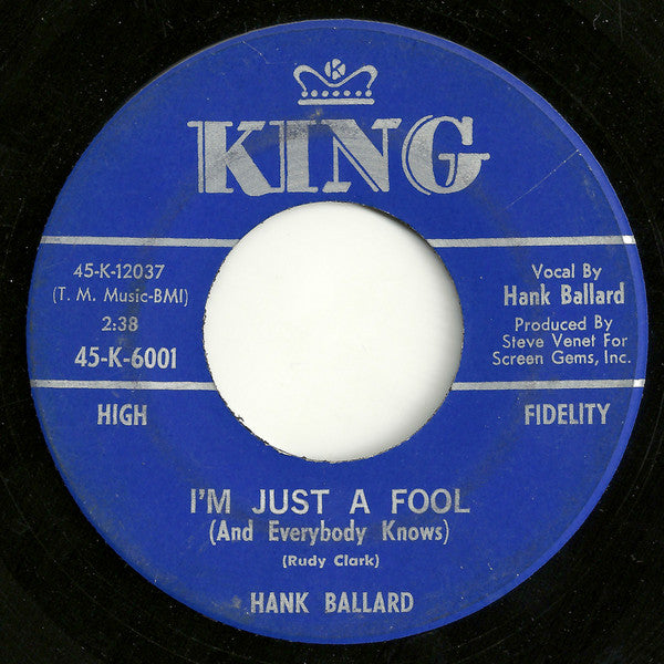Hank Ballard : Do It Zulu Style (7", Single)