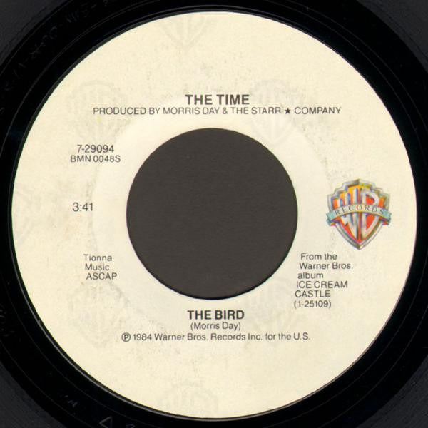 The Time : The Bird (7", Single, Styrene, All)