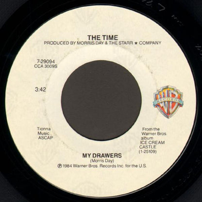 The Time : The Bird (7", Single, Styrene, All)