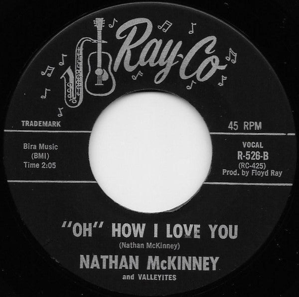 Nathan McKinney And Valleyites : Weep No More (7", Single)