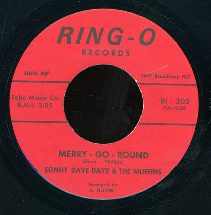 Sonny Dave Daye & The Muffins : Merry-Go-Round (7")