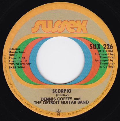 Dennis Coffey And The Detroit Guitar Band : Scorpio (7", Single, ARP)