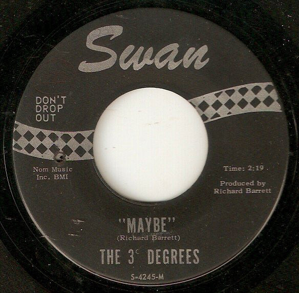The Three Degrees : Maybe / Yours (7", Single)