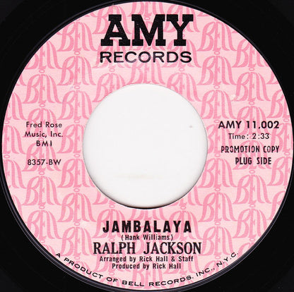 Ralph "Soul" Jackson : Jambalaya / Don't Tear Yourself Down (7", Single, Promo, Styrene)