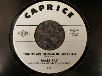 James Ray (2) With Hutch Davie Orchestra & Chorus : A Miracle / Things Are Gonna Be Different (7", Single)