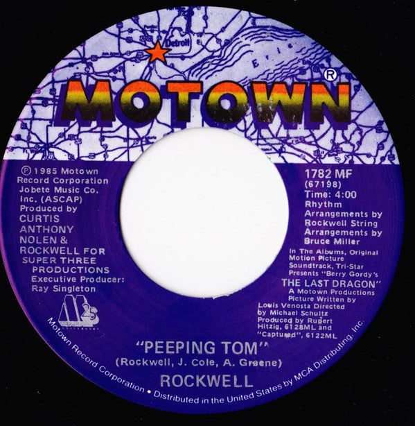 Rockwell : Peeping Tom (7", Single)
