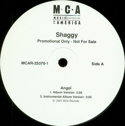 Shaggy : Angel (12", Promo)
