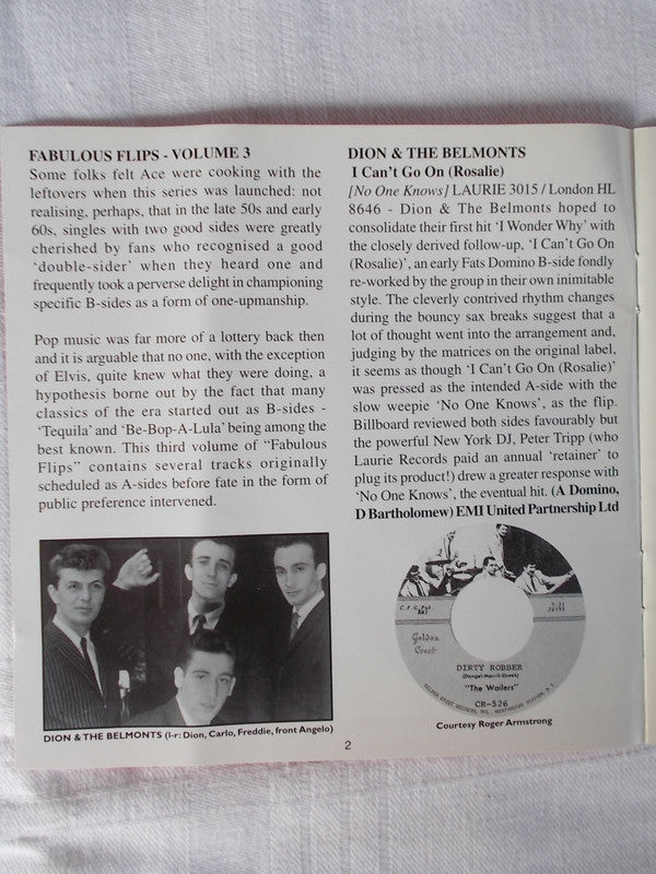 Various : Fabulous Flips Vol. 3 (CD, Comp)