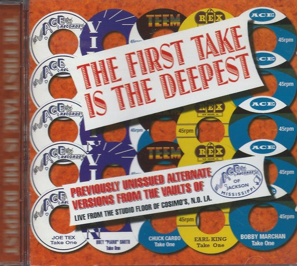 Various : The First Take Is The Deepest (CD, Album, Comp)