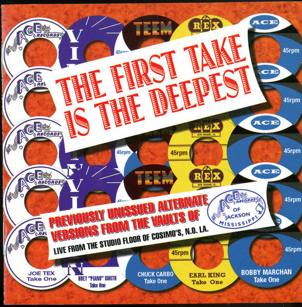 Various : The First Take Is The Deepest (CD, Album, Comp)