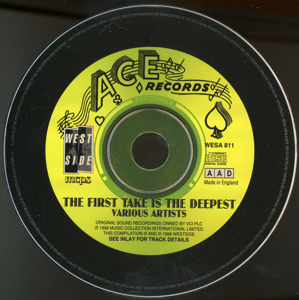 Various : The First Take Is The Deepest (CD, Album, Comp)