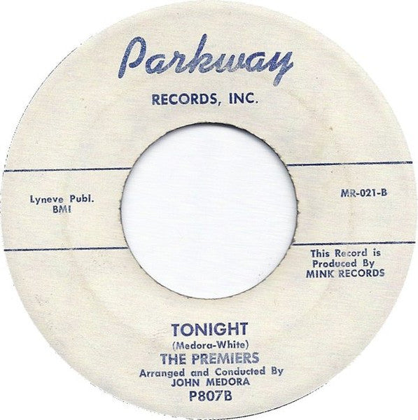 The Premiers (22) : I Think I Love You (7", Single)