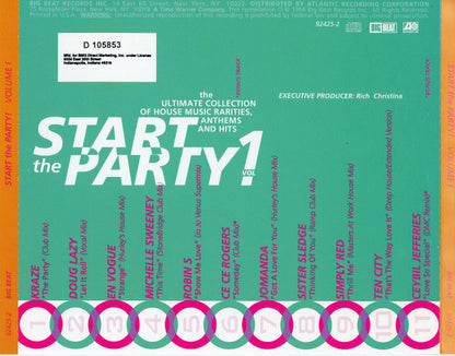 Various : Start The Party! Volume 1 (CD, Comp, Club)