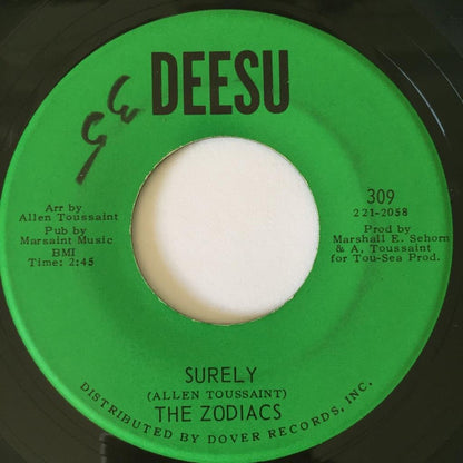Maurice Williams & The Zodiacs : Don't Ever Leave Me / Surely (7", Single)