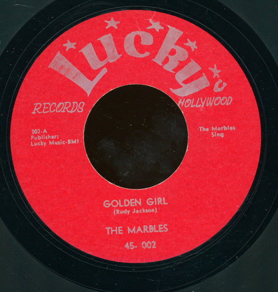 The Marbles : Golden Girl / Big Wig Walk (7", Unofficial)