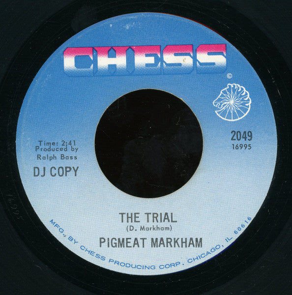 Pigmeat Markham : Here Comes The Judge (7", Promo)