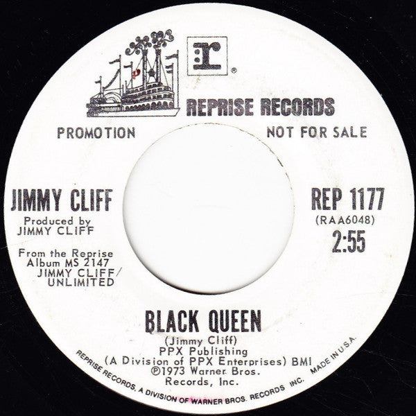Jimmy Cliff :  Born To Win / Black Queen (7", Promo)