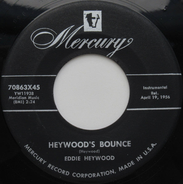 Eddie Heywood : Soft Summer Breeze / Heywood's Bounce (7")