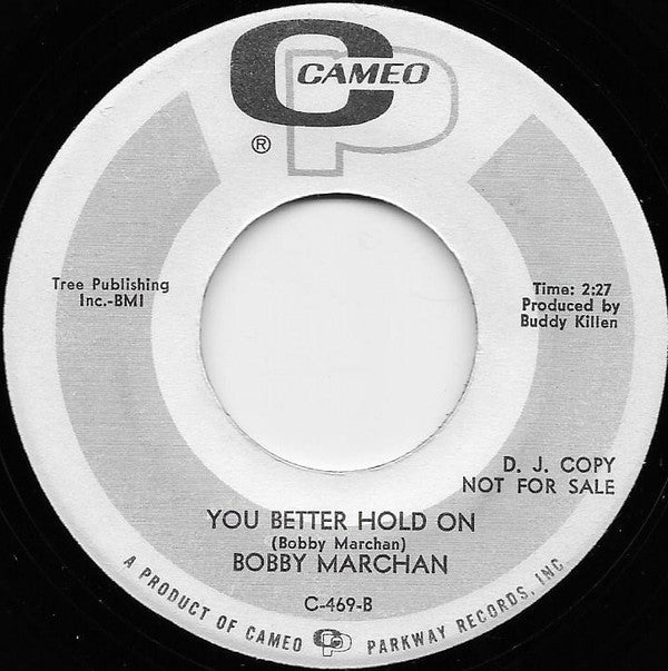 Bobby Marchan : Help Yourself / You Better Hold On (7", Promo)