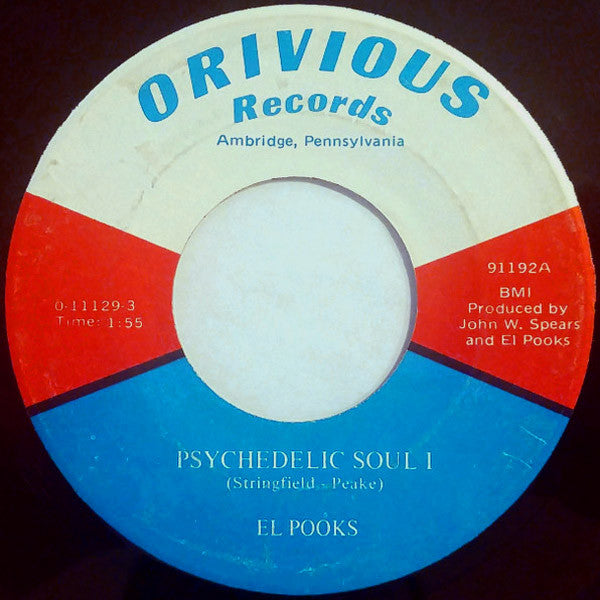 El Pooks : Psychedelic Soul (7")