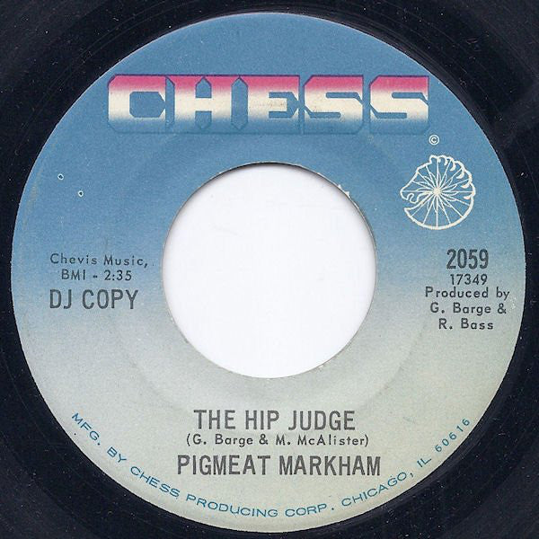 Pigmeat Markham : Sock It To 'Em Judge (7", Promo)