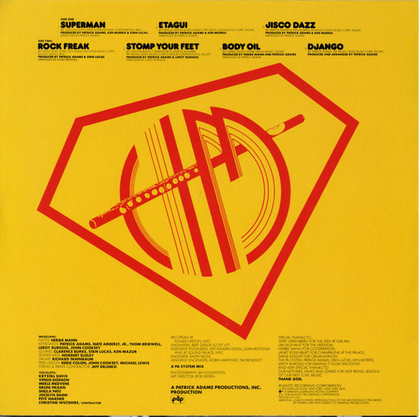 Herbie Mann : Super Mann (LP, Album, PR )