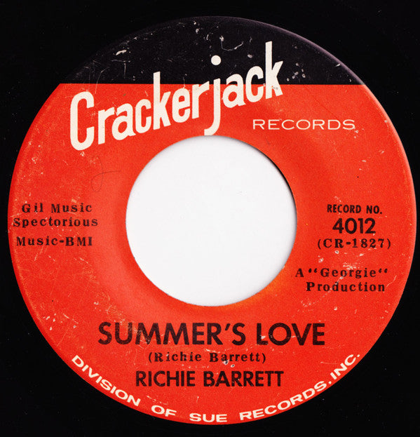 Richard Barrett (5) : Summer's Love (7")