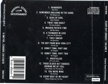 Various : Oldies But Goodies Vol. 6 (CD, Comp)