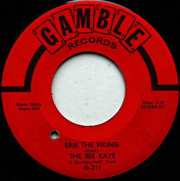 The Bee Kays : Erik The Viking (7", Single)