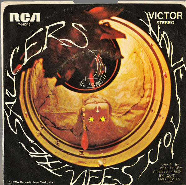 Jefferson Airplane : Mexico (7", Single, Promo)