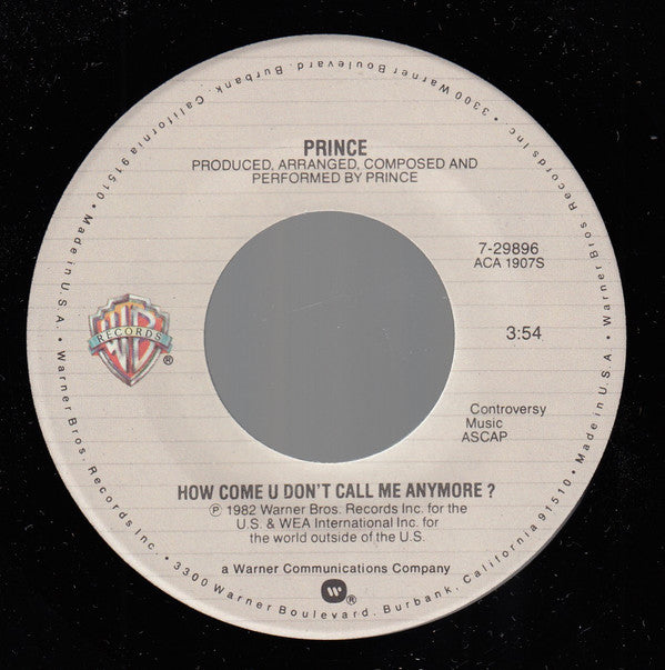 Prince : 1999 (7", Single, Spe)