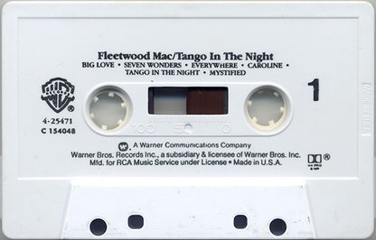 Fleetwood Mac : Tango In The Night (Cass, Album, Club)