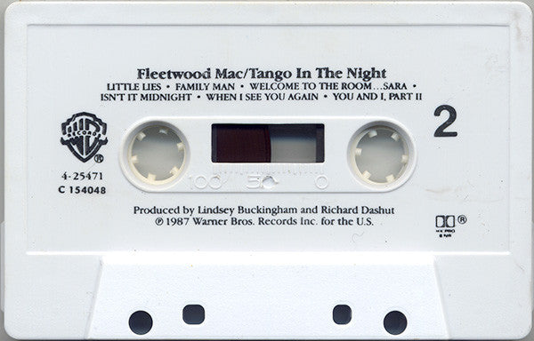 Fleetwood Mac : Tango In The Night (Cass, Album, Club)